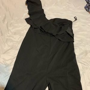 One strap jumpsuit
